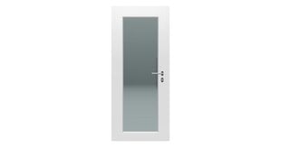 Lauko durys Arutech Best Windows PVC 900*2100, baltos цена и информация | Уличные двери | pigu.lt