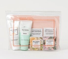 HEIMISH - All Clean Mini Kit, 4 vnt. - kelioninis miniatiūrų rinkinys kaina ir informacija | Veido masažuokliai, valymo įrankiai | pigu.lt