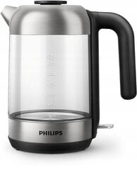 Электрочайник Philips HD9339/80 2200 Вт, 1,7 л, серебристый/серый цена и информация | Электрочайники | pigu.lt