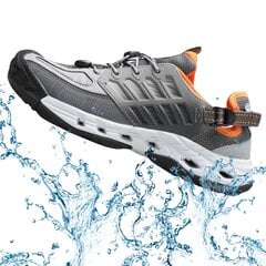 Žygio vandens batai vyrams Humtto, pilki/oranžiniai kaina ir informacija | Kedai vyrams | pigu.lt