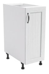 Шкафчик  Royal D30, 82x30x47 см, белый цена и информация | Кухонные шкафчики | pigu.lt