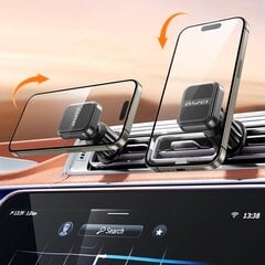 Automobilinis telefono laikiklis Awei X52 Magnetic (air vent) juodas kaina ir informacija | Telefono laikikliai | pigu.lt