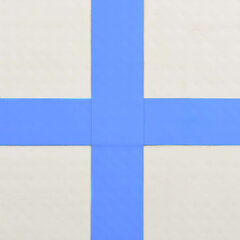 Pripučiamas gimnastikos kilimėlis VidaXL, 200x200x15 cm, mėlynas kaina ir informacija | Kilimėliai sportui | pigu.lt