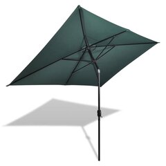 Lauko skėtis 240 cm, žalias kaina ir informacija | Skėčiai, markizės, stovai | pigu.lt