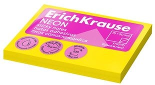 Lipnūs lapeliai užrašams ErichKrause Neon, 50x75mm, 100 lapelių kaina ir informacija | Kanceliarinės prekės | pigu.lt