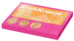 Lipnūs lapeliai užrašams ErichKrause Neon, 50x75mm, 100 lapelių kaina ir informacija | Kanceliarinės prekės | pigu.lt