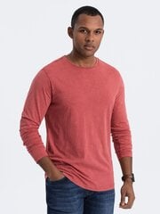 рубашка - кирпично-красная v3 om-lswl-0103 125070-7 цена и информация | Мужские футболки | pigu.lt