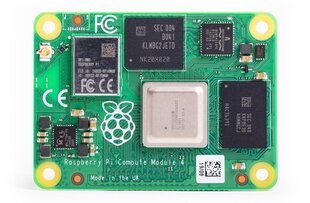 Raspberry Pi CM4, skaičiavimo modulis 4, 2GB RAM + 16GB eMMC + WiFi/Bluetooth kaina ir informacija | Atviro kodo elektronika | pigu.lt