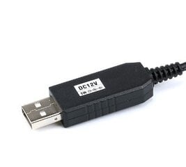 12V maitinimo šaltinis USB kištukas 5V - DC 5.5/2.5mm 12V kaina ir informacija | Sodo technikos dalys | pigu.lt