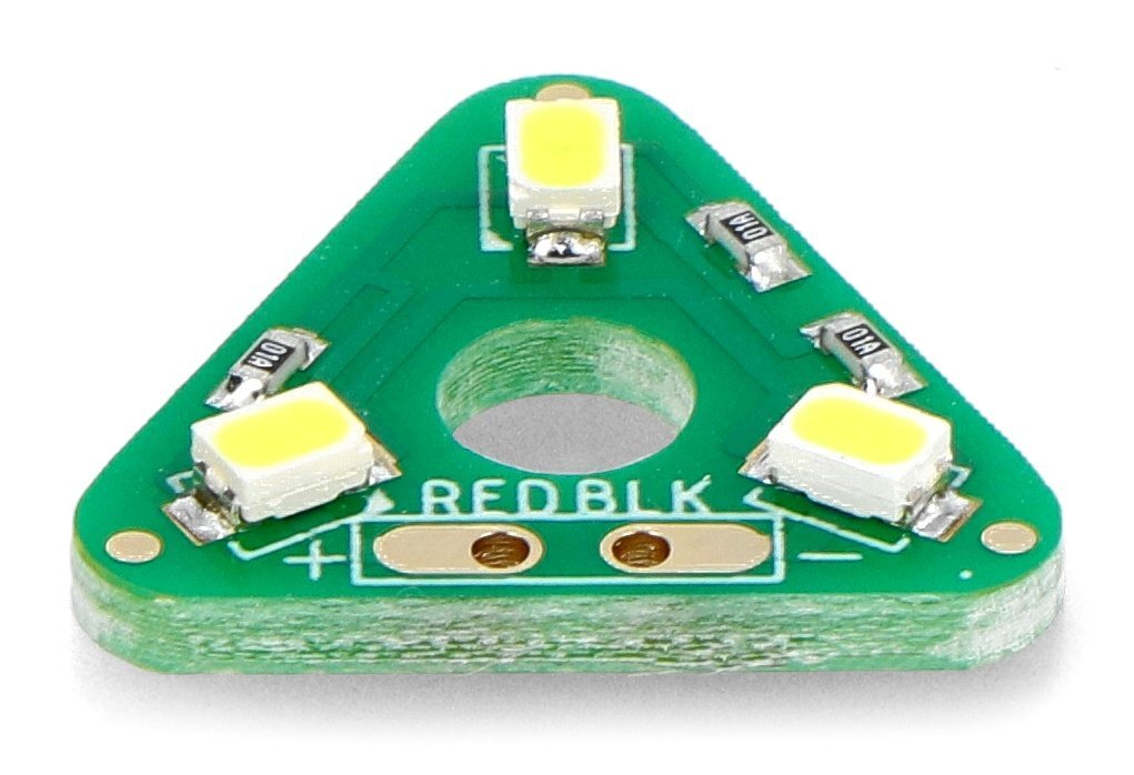 Mini LED lempos modulis - LED 5V - Kitronik 35137 kaina ir informacija | Kiti priedai baldams | pigu.lt