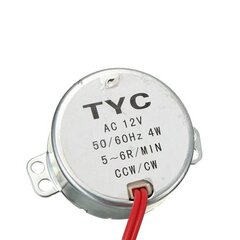 TYC-50 sinchroninis variklis - 12VAC - 5/6RPM 50/60Hz - DIY projektams цена и информация | Электроника с открытым кодом | pigu.lt