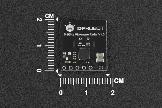 5.8GHz mikrobangų radaro modulis - objekto judėjimui aptikti - DFRobot SEN0521 kaina ir informacija | Davikliai, jutikliai | pigu.lt