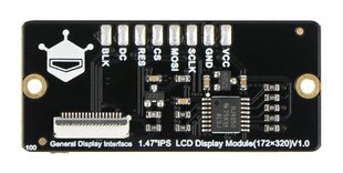 Modulis su IPS LCD 1.47'' 172x320px ekranu - DFRobot DFR0995 kaina ir informacija | Atviro kodo elektronika | pigu.lt