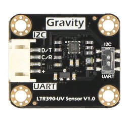 Датчик УФ-ультрафиолетового света DFRobot SEN0540 LTR390-UV-01 I2C/UART цена и информация | Датчики | pigu.lt