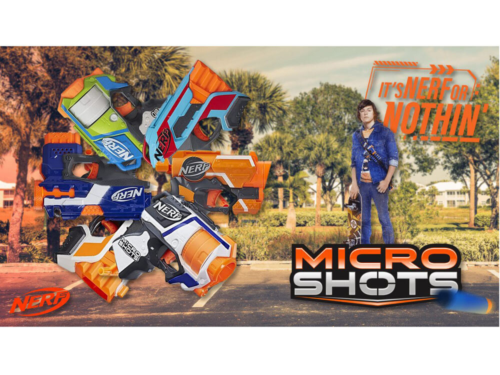 Žaislinis šautuvas su kulkomis Nerf N Strike Micro Shots kaina ir informacija | Žaislai berniukams | pigu.lt