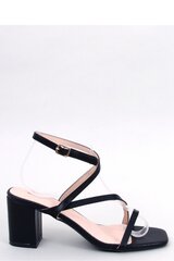 Heel sandals Inello, black M1069656 цена и информация | Женские босоножки | pigu.lt