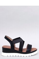 Heel sandals Inello, black M1130146 цена и информация | Женские босоножки | pigu.lt