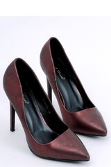 Aukštakulniai bateliai moterims Inello M1032230, raudoni цена и информация | Женские туфли | pigu.lt