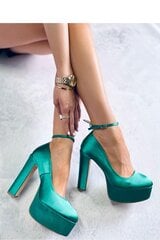 Platform pumps Inello, green M1040683 цена и информация | Женские туфли | pigu.lt