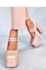 Platform pumps Inello, beige M1045103 цена и информация | Женские туфли | pigu.lt