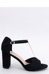 Heel sandals Inello, black M1118324 цена и информация | Женские босоножки | pigu.lt