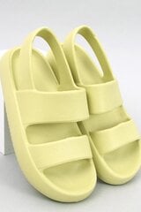 Sandals Inello, green M1133117 цена и информация | Женские босоножки | pigu.lt