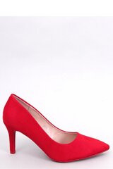 Aukštakulniai bateliai moterims Inello M1054367, raudoni цена и информация | Женские туфли | pigu.lt