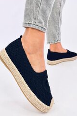 Espadrilės moterims Inello M1135292, juodos kaina ir informacija | Bateliai moterims | pigu.lt