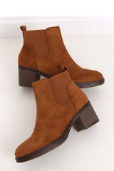 Aukštakulniai batai moterims Inello M897244, rudi kaina ir informacija | Aulinukai, ilgaauliai batai moterims | pigu.lt