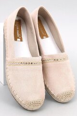 Espadrilės moterims Inello M1132994, smėlio spalvos kaina ir informacija | Bateliai moterims | pigu.lt