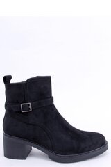 Aukštakulniai batai moterims Inello M1023690, juodi kaina ir informacija | Aulinukai, ilgaauliai batai moterims | pigu.lt
