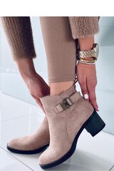 Heel boots Inello, beige M1015236 цена и информация | Женские сапоги | pigu.lt