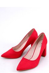 Block heel pumps Inello, red M1020210 цена и информация | Женские туфли | pigu.lt