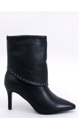 Heel boots Inello, black M1099515 цена и информация | Женские сапоги | pigu.lt