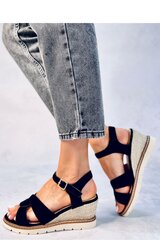 Heel sandals Inello, black M1063500 цена и информация | Женские босоножки | pigu.lt