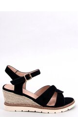 Heel sandals Inello, black M1063500 цена и информация | Женские босоножки | pigu.lt