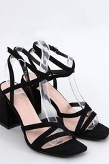 Heel sandals Inello, black M1135457 цена и информация | Женские босоножки | pigu.lt