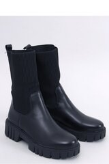 Heel boots Inello, black M1082394 цена и информация | Женские сапоги | pigu.lt