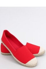 Espadrilės moterims Inello M983167, raudonos цена и информация | Женские туфли | pigu.lt