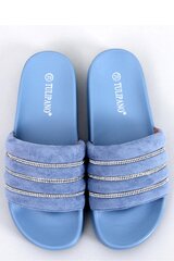 Flip-flops Inello, blue M1048298 цена и информация | Женские тапочки | pigu.lt