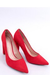 Aukštakulniai bateliai moterims Inello M1029722, raudoni цена и информация | Женские туфли | pigu.lt