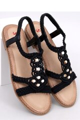 Sandals Inello, black M1141741 цена и информация | Женские босоножки | pigu.lt