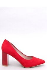 Aukštakulniai bateliai moterims Inello M1099542, raudoni цена и информация | Женские туфли | pigu.lt