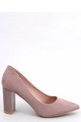 Block heel pumps Inello, brown M1040879 цена и информация | Женские туфли | pigu.lt