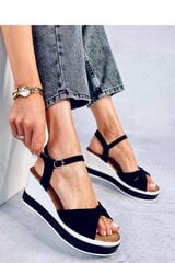 Heel sandals Inello, black M1062055 цена и информация | Женские босоножки | pigu.lt