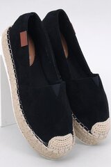 Espadrilės moterims Inello M1132462, juodos kaina ir informacija | Bateliai moterims | pigu.lt