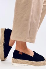 Espadrilės moterims Inello M1132462, juodos kaina ir informacija | Bateliai moterims | pigu.lt