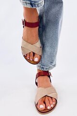 Sandals Inello, beige M1135085 цена и информация | Женские босоножки | pigu.lt