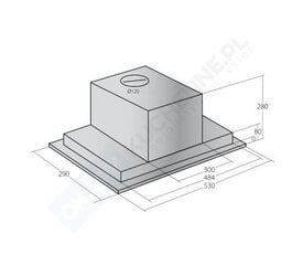 Akpo WK-4 Neva Eco 60 цена и информация | Вытяжки на кухню | pigu.lt