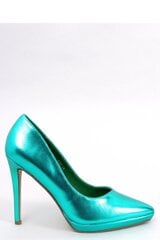 High heels Inello, green M1081784 цена и информация | Женские туфли | pigu.lt